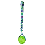 Stretchy Dog Rope and Ball 37cm
